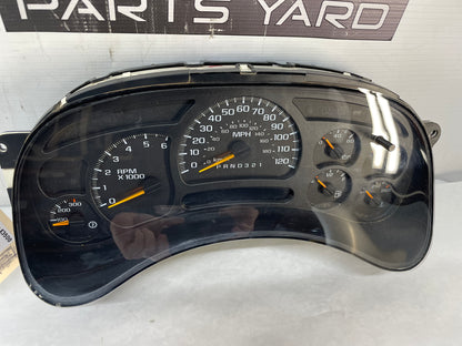 2007 Chevy Silverado K3500 Speedometer Gauge Cluster Instrument Panel OEM - Day's Parts Yard