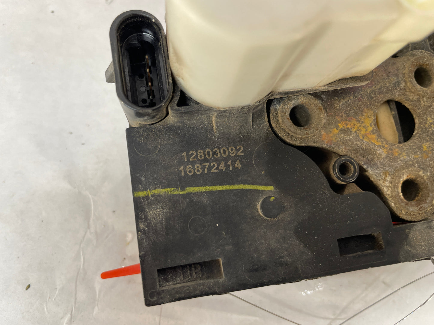 2004 Chevy C5 Corvette LH Driver Door Lock Latch Actuator Assembly OEM - Day's Parts Yard