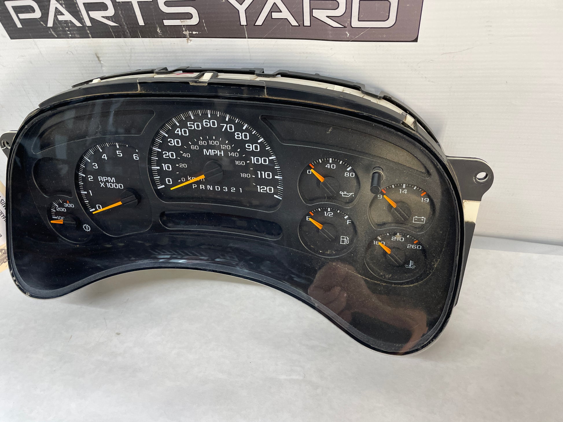 2007 Chevy Silverado K3500 Speedometer Gauge Cluster Instrument Panel OEM - Day's Parts Yard