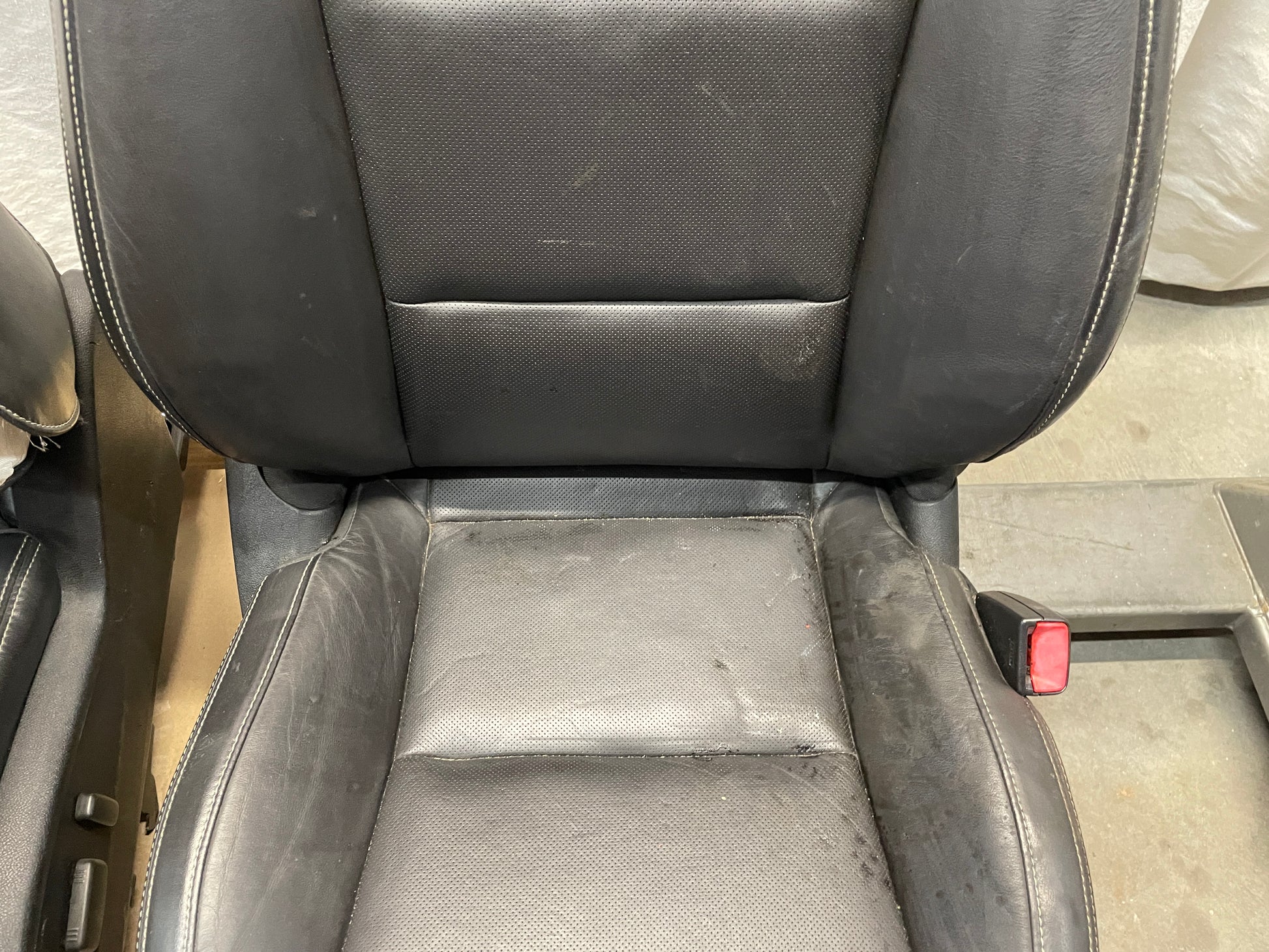2010 Chevy Camaro SS Seats Front and Rear Black Leather OEM - Day's Parts Yard