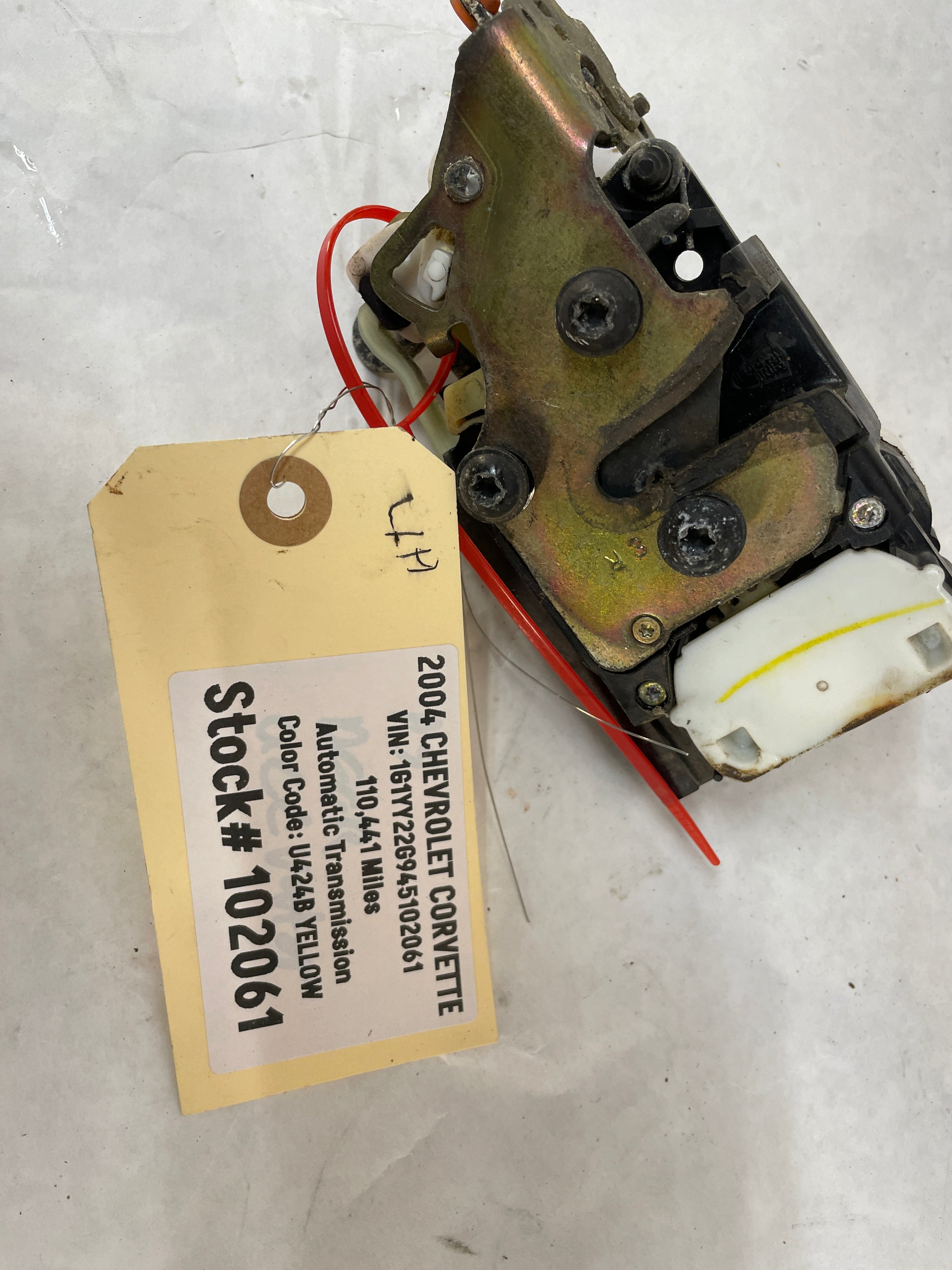 2004 Chevy C5 Corvette LH Driver Door Lock Latch Actuator Assembly OEM