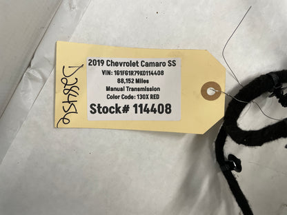 2019 Chevy Camaro SS Center Console Wire Wiring Harness OEM