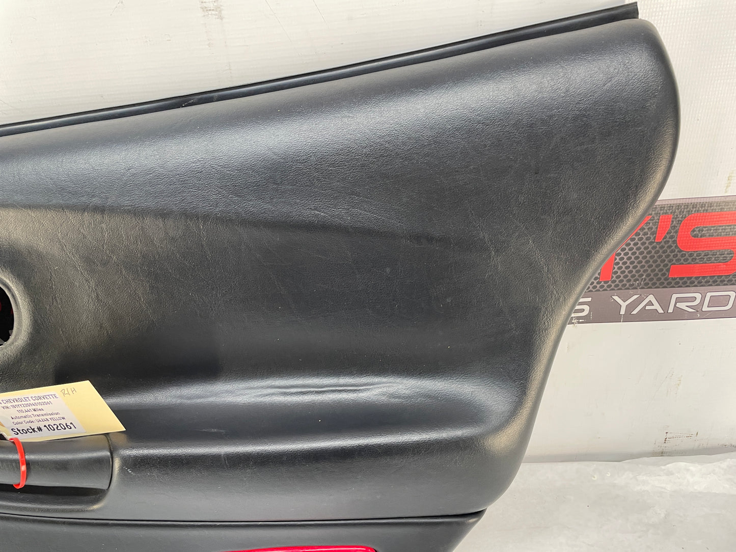 2004 Chevy C5 Corvette RH Passenger Front Interior Door Panel Trim OEM - Day's Parts Yard