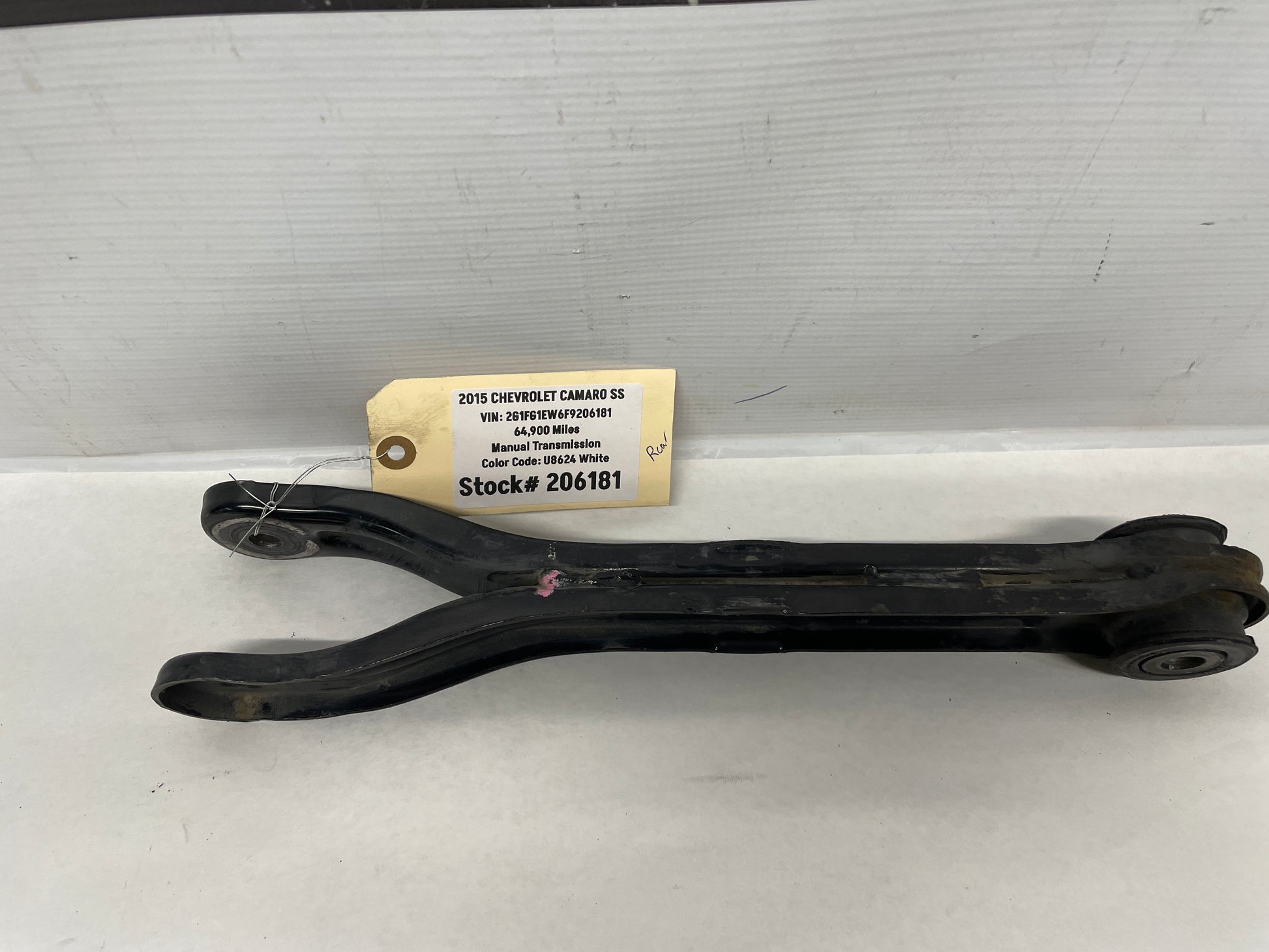 2015 Chevy Camaro SS LH Driver Rear Suspension Trailing Arm OEM - Day's Parts Yard