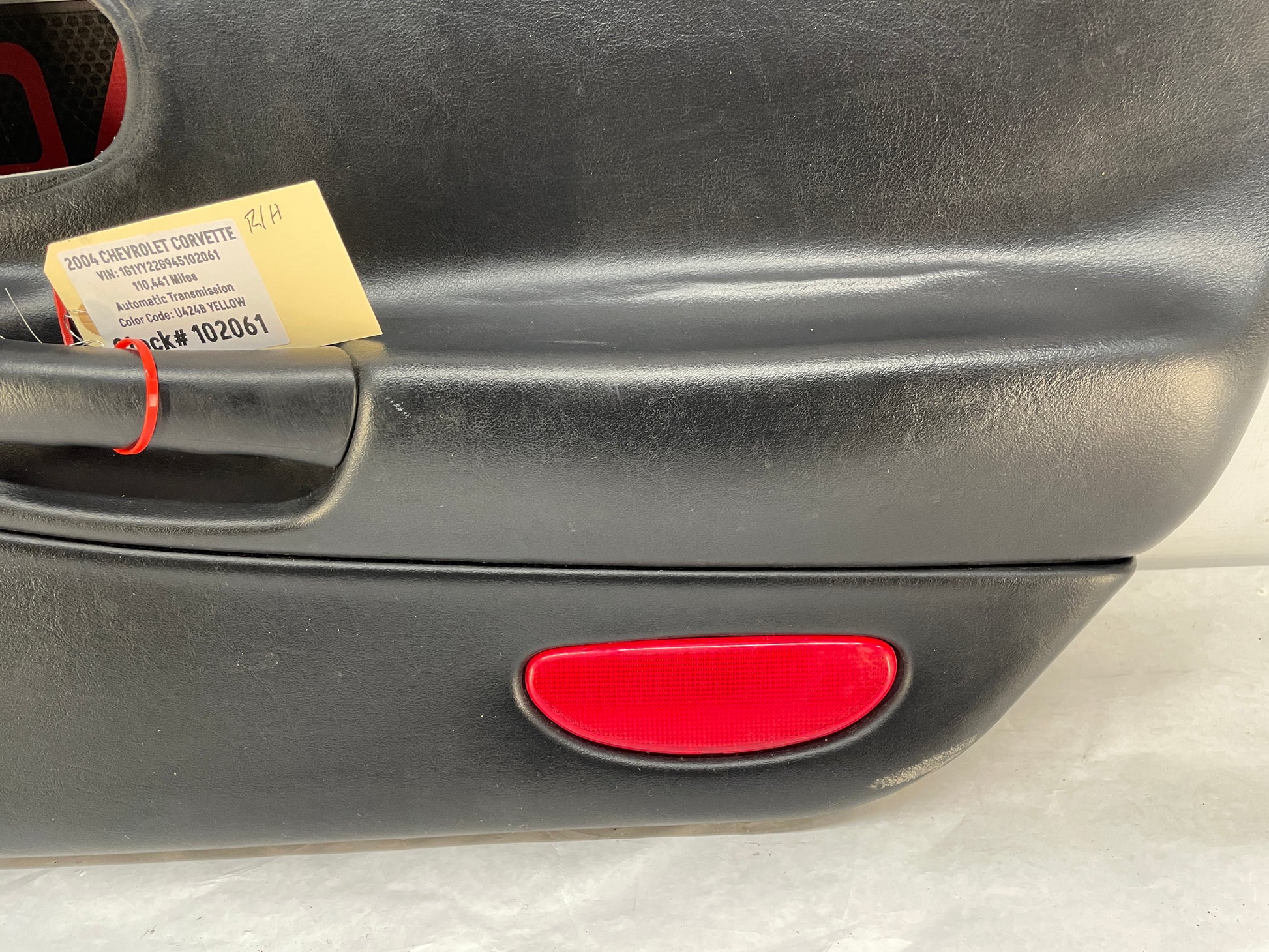 2004 Chevy C5 Corvette RH Passenger Front Interior Door Panel Trim OEM - Day's Parts Yard