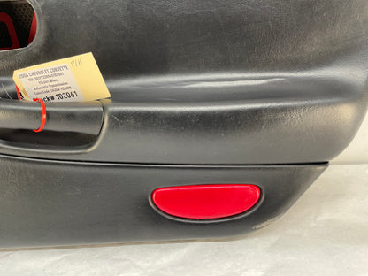 2004 Chevy C5 Corvette RH Passenger Front Interior Door Panel Trim OEM - Day's Parts Yard