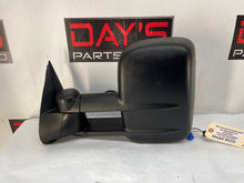 2007 Chevy Silverado K3500 LH Driver Exterior Tow Power Heated Mirror Black OEM - Day's Parts Yard