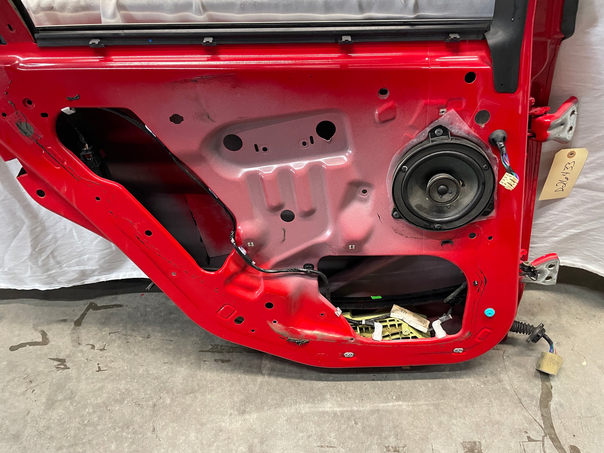 2009 Pontiac G8 GT LH Driver Rear Exterior Door Red OEM - Day's Parts Yard