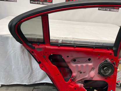 2009 Pontiac G8 GT LH Driver Rear Exterior Door Red OEM - Day's Parts Yard