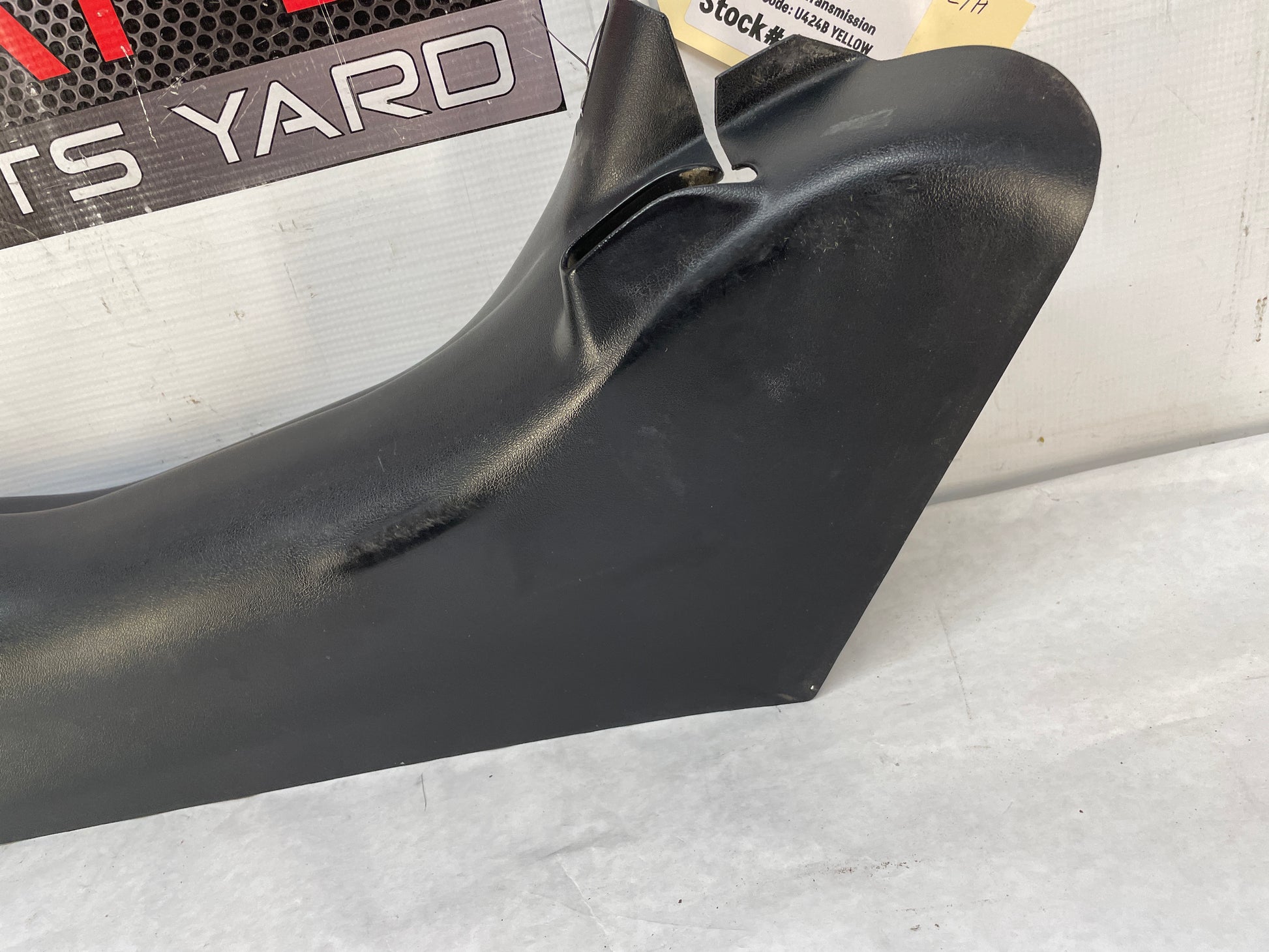 2004 Chevy C5 Corvette LH Driver Seat Belt B Pillar Cover Trim OEM - Day's Parts Yard