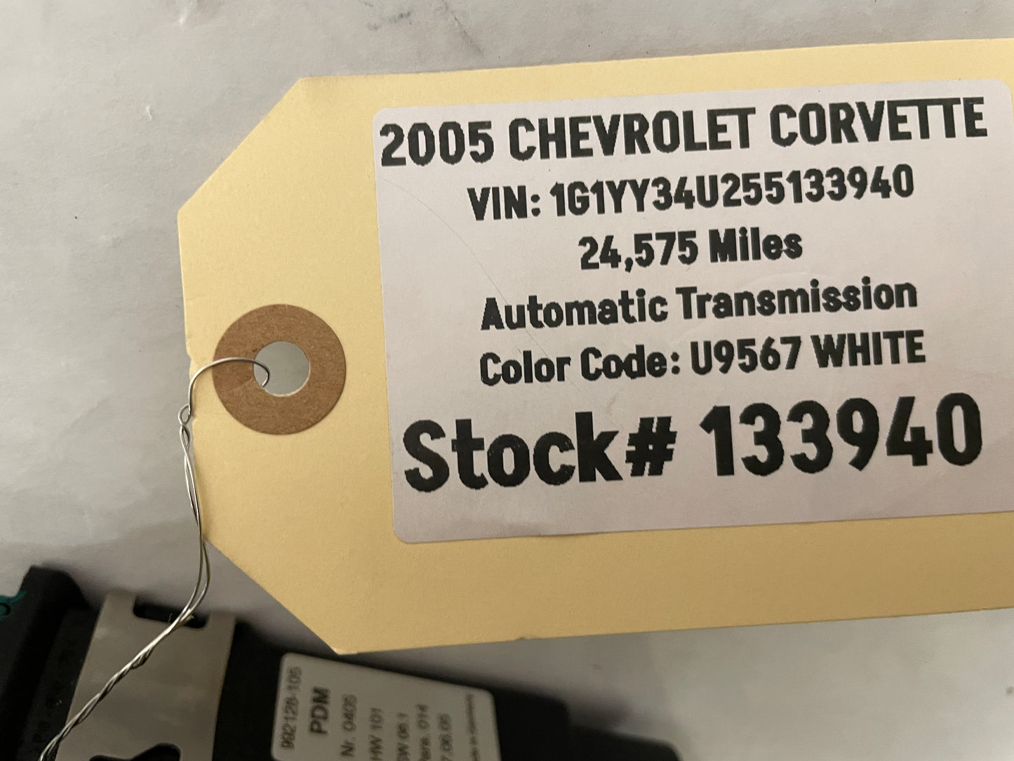 2005 Chevy C6 Corvette LH Driver Window Motor OEM