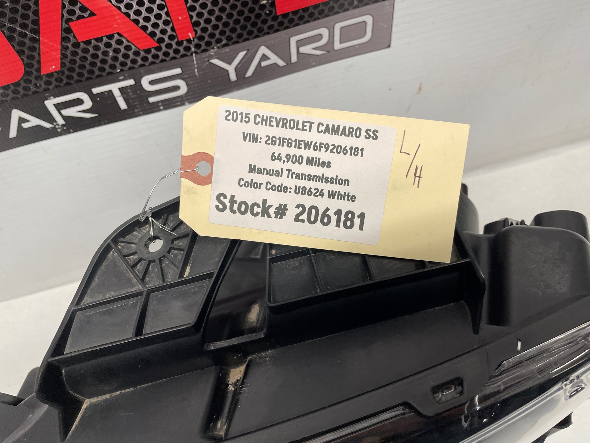 2015 Chevy Camaro SS LH Driver Aftermarket After Market Head Light Headlight OEM - Day's Parts Yard