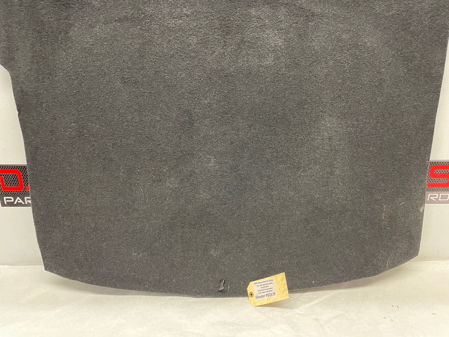 2014 Chevy SS Sedan Spare Tire Trunk Compartment Carpet Floor Panel Cover OEM