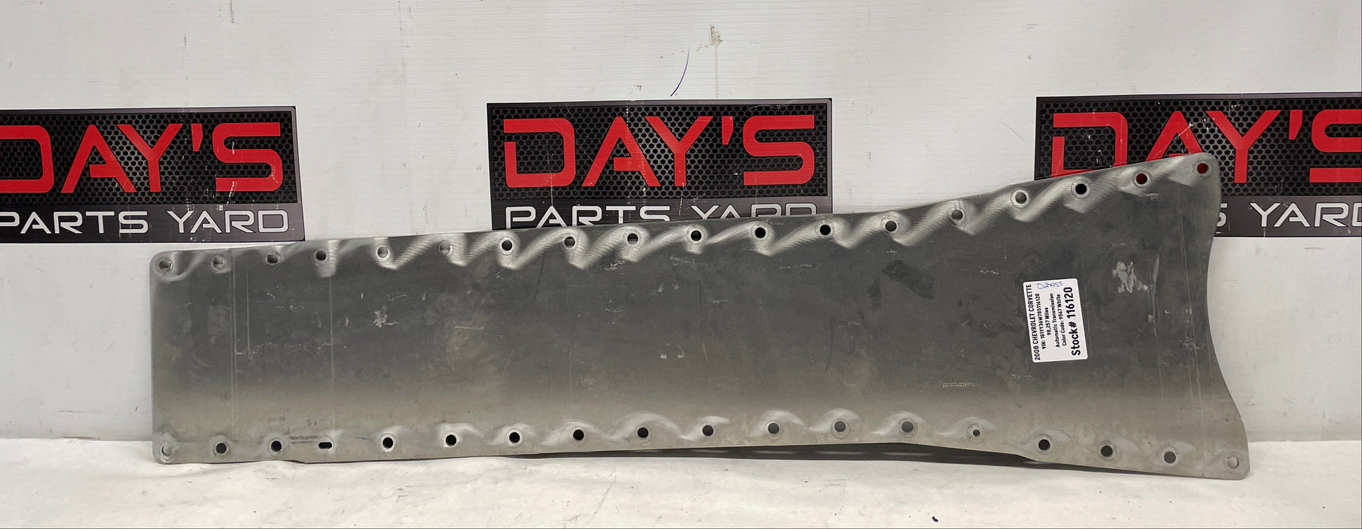 2008 Chevy Corvette C6 Torque Tube Tunnel Cover Shield OEM - Day's Parts Yard