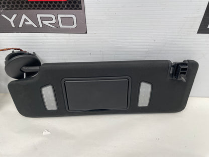 2016 Chevy Camaro SS RH & LH Sun Visor Sunvisor w/ Clips OEM - Day's Parts Yard