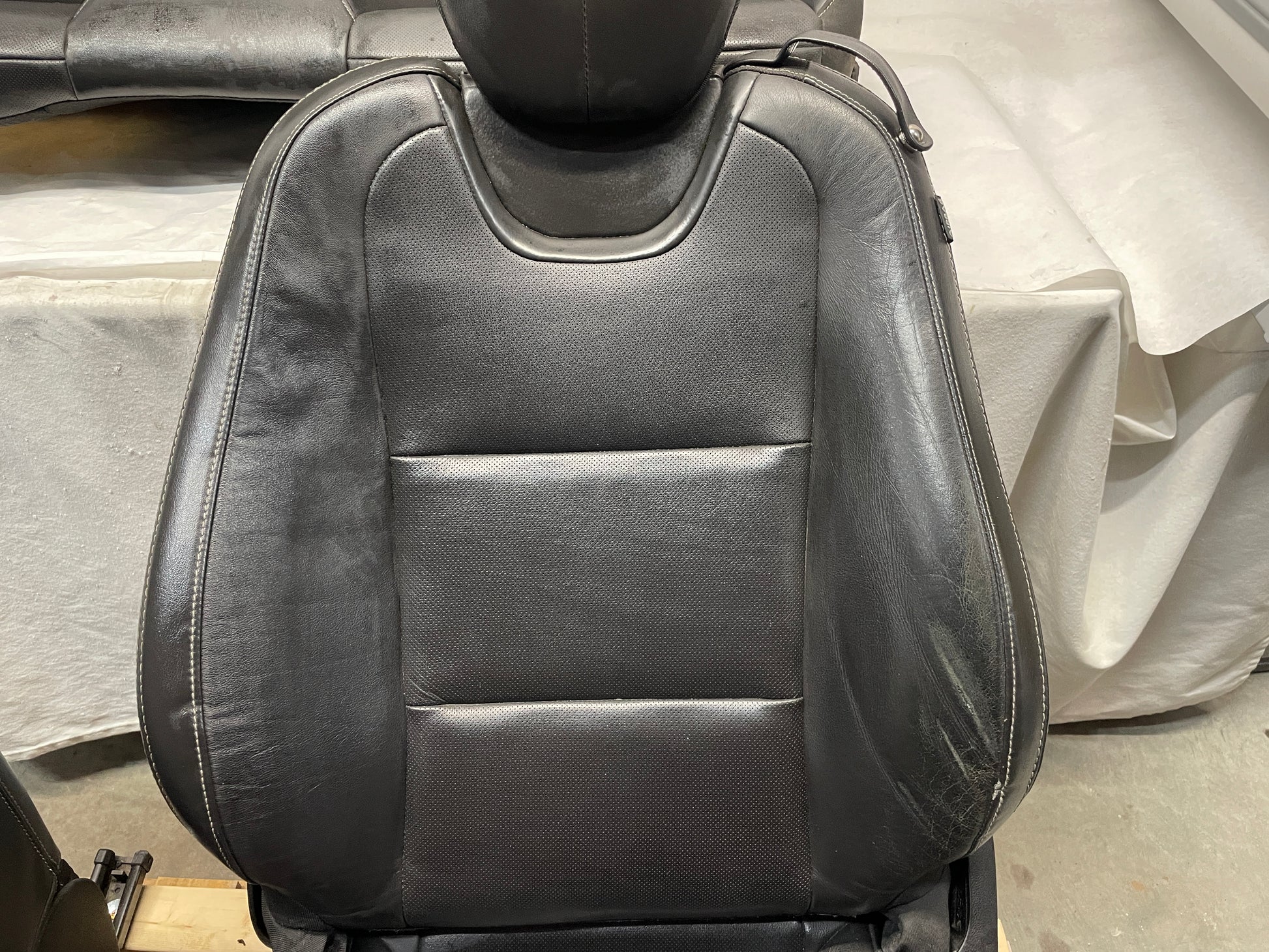 2015 Chevy Camaro SS Seats Front & Rear Black Leather OEM - Day's Parts Yard