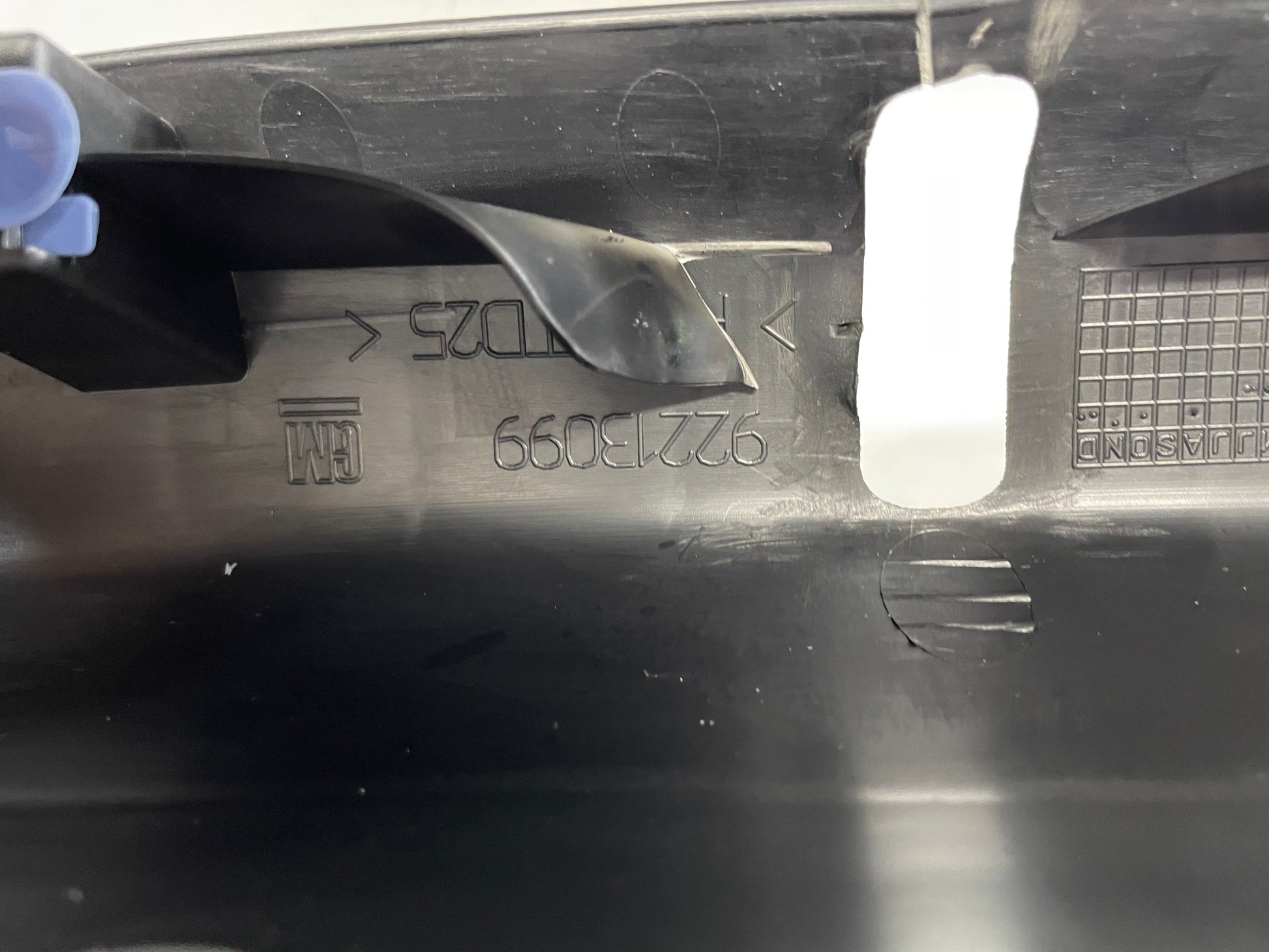 2009 Pontiac G8 GT Trunk Wall Rear Interior Plastic Finish Cover Trim Panel OEM - Day's Parts Yard
