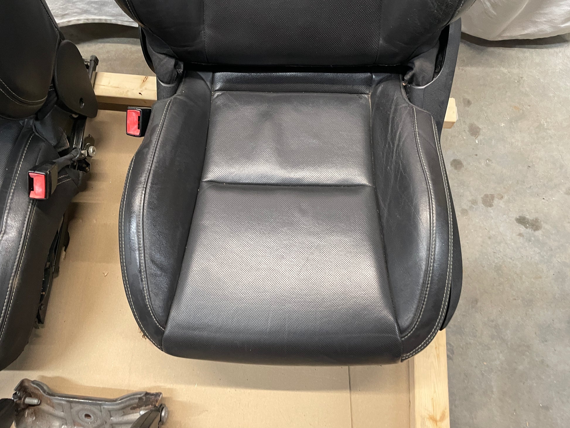 2015 Chevy Camaro SS Seats Front & Rear Black Leather OEM - Day's Parts Yard