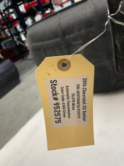 2014 Chevy SS Sedan LH Driver Rear Fender Wheel House Well Liner OEM