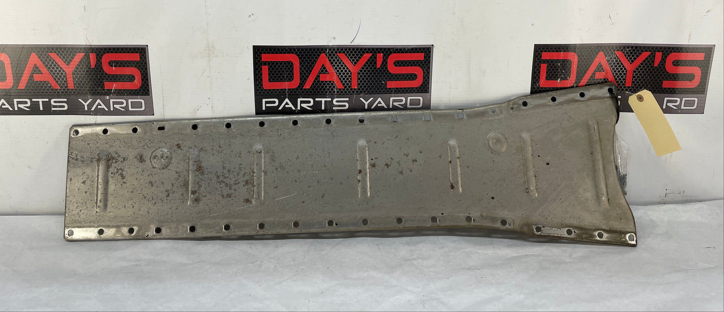 2004 Chevy C5 Corvette Torque Tube Tunnel Cover Shield Reinforcement Panel Plate OEM - Day's Parts Yard