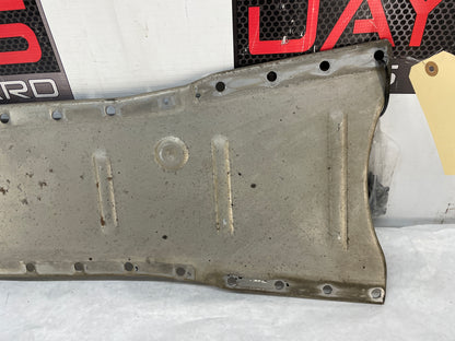 2004 Chevy C5 Corvette Torque Tube Tunnel Cover Shield Reinforcement Panel Plate OEM - Day's Parts Yard