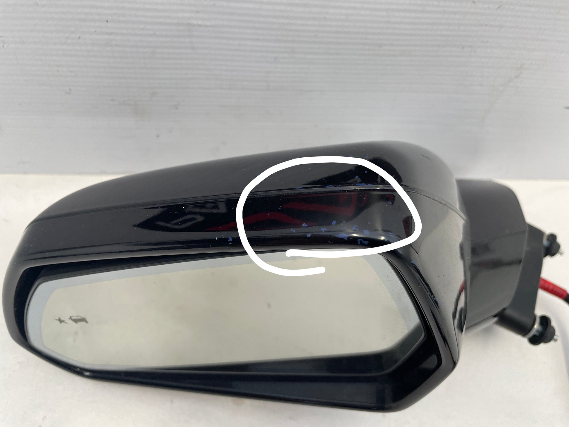 2016 Chevy Camaro SS LH Driver Exterior Mirror Heated OEM - Day's Parts Yard