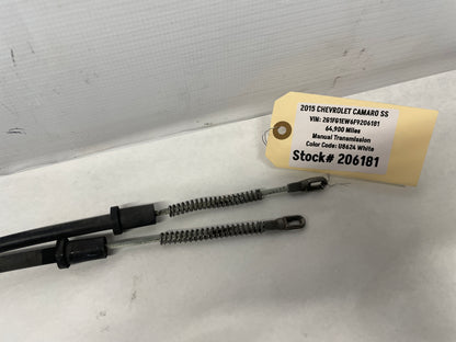 2015 Chevy Camaro SS Emergency Parking Brake Cables OEM - Day's Parts Yard