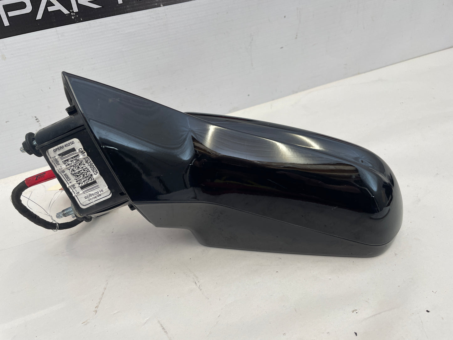 2016 Chevy Camaro SS LH Driver Exterior Mirror Heated OEM - Day's Parts Yard