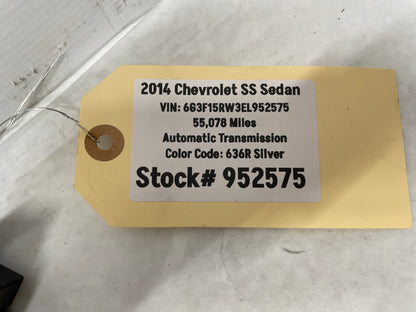 2014 Chevy SS Sedan Parking Aid Assist Control Module OEM