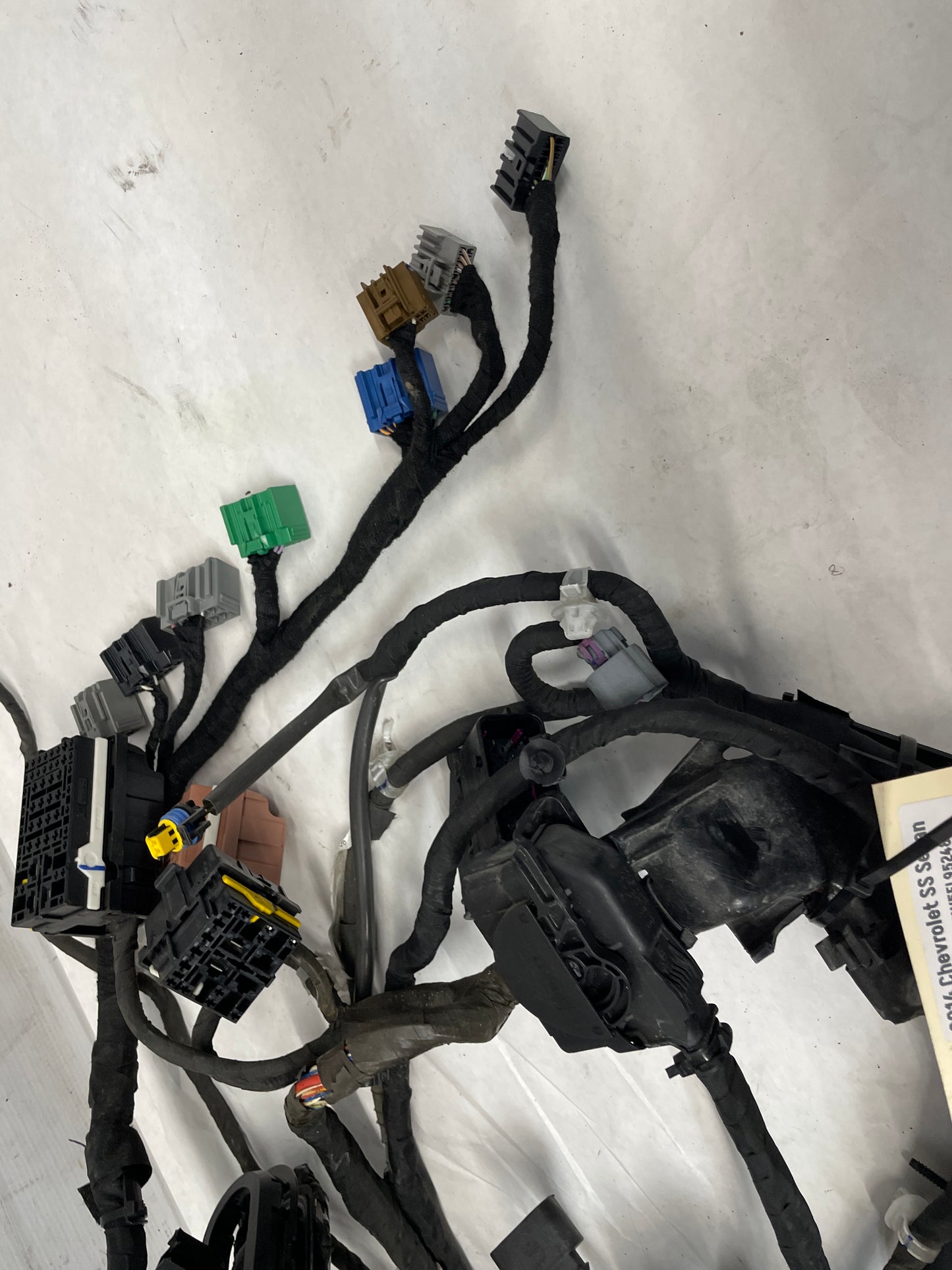 2014 Chevy SS Sedan Fire Wall Engine Bay Front Chassis Wire Wiring Harness OEM - Day's Parts Yard