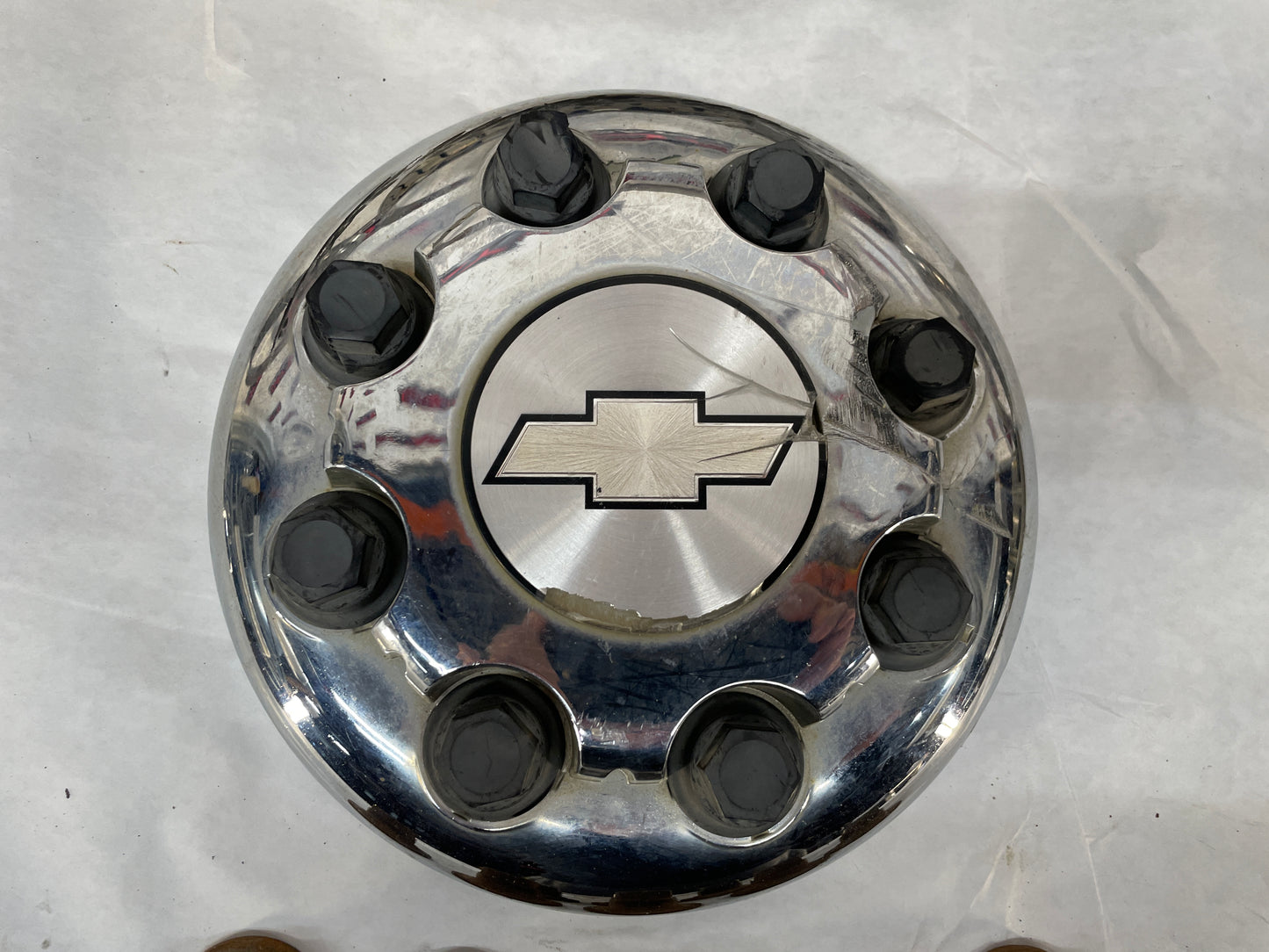 2007 Chevy Silverado K3500 Beauty Rings w/ Center Caps and Lug Nuts OEM - Day's Parts Yard