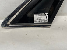 2013 Chevy Caprice PPV RH Passenger Quarter Window Glass OEM - Day's Parts Yard