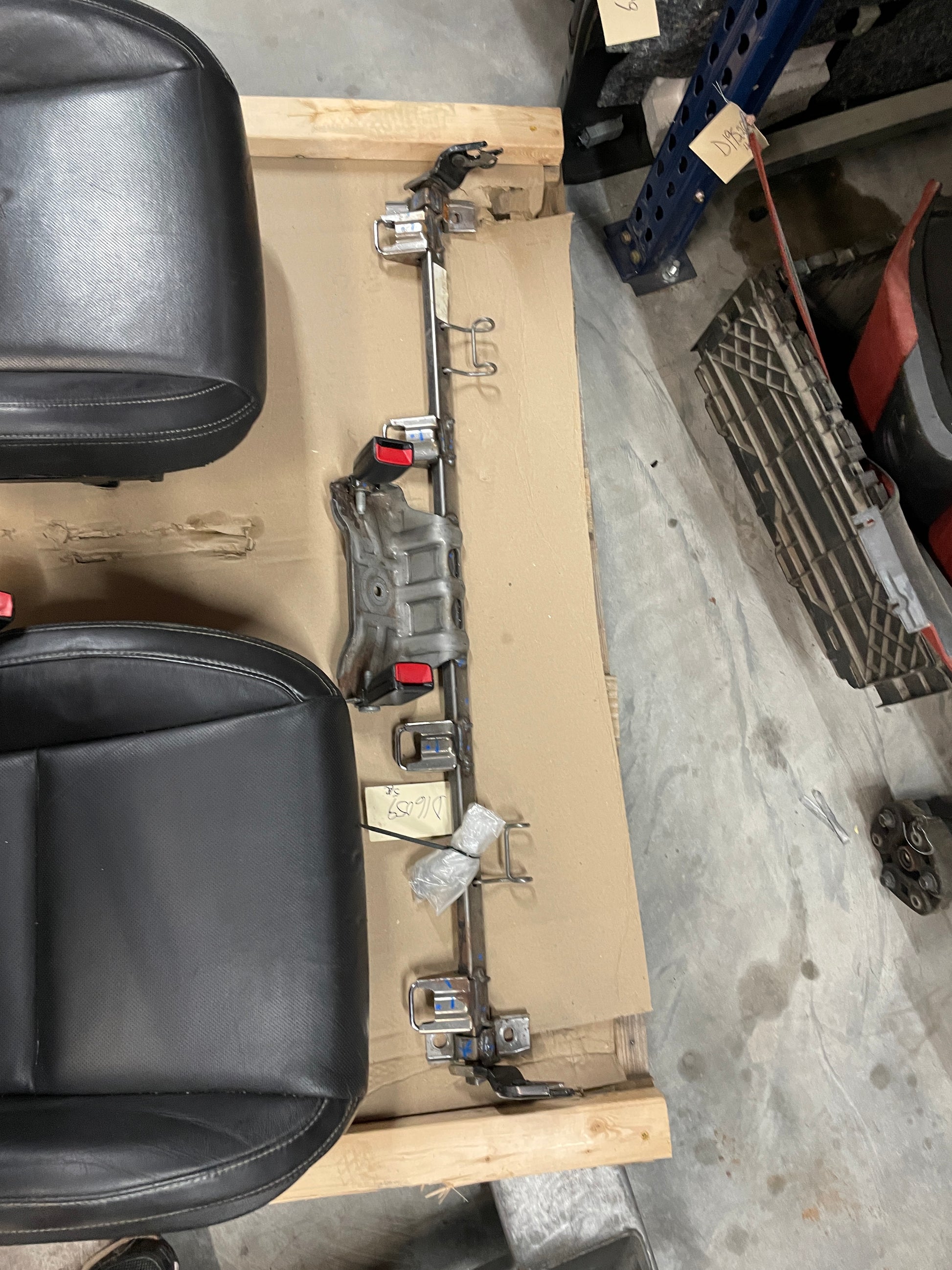 2015 Chevy Camaro SS Seats Front & Rear Black Leather OEM - Day's Parts Yard