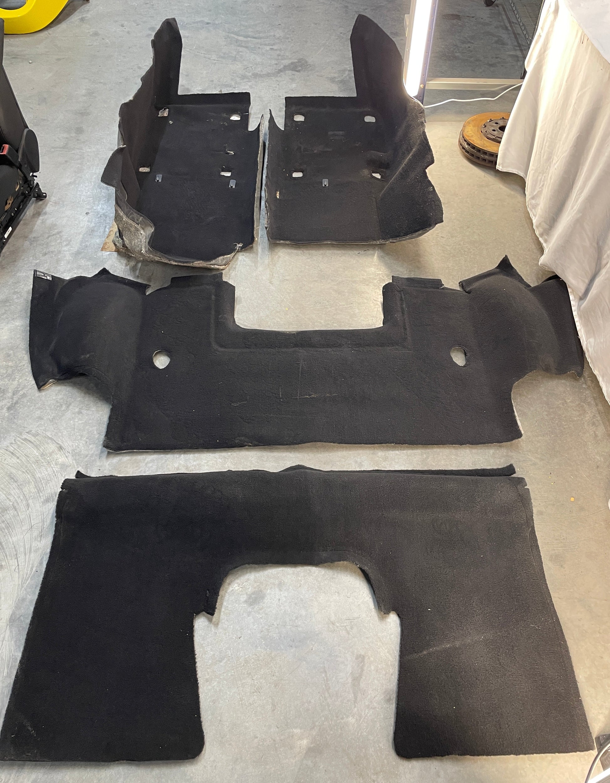 2004 Chevy C5 Corvette Complete Floor Carpet OEM - Day's Parts Yard
