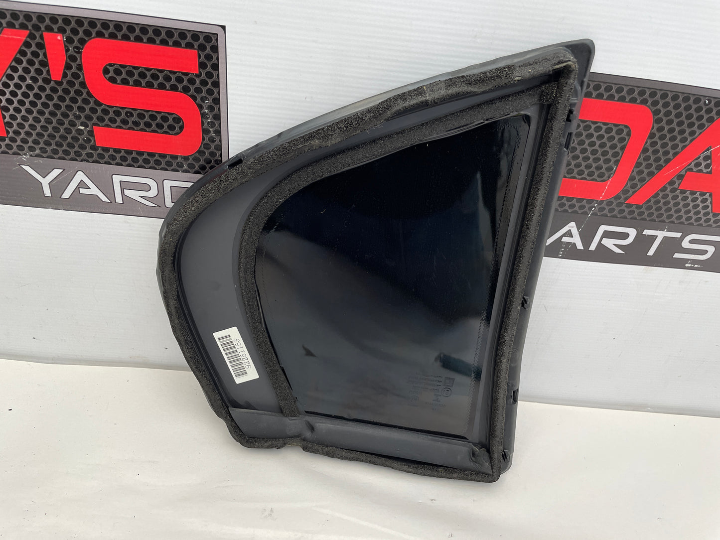 2017 Chevy SS Sedan LH Driver Rear Door Window Quarter Glass OEM - Day's Parts Yard