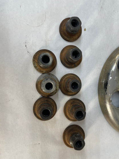 2007 Chevy Silverado K3500 Beauty Rings w/ Center Caps and Lug Nuts OEM - Day's Parts Yard