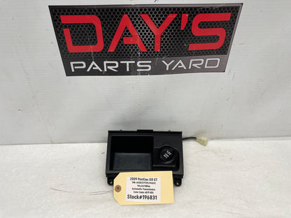 2009 Pontiac G8 GT Lower Radio Center Console Storage Cubby Compartment Assembly OEM - Day's Parts Yard