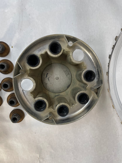 2007 Chevy Silverado K3500 Beauty Rings w/ Center Caps and Lug Nuts OEM - Day's Parts Yard