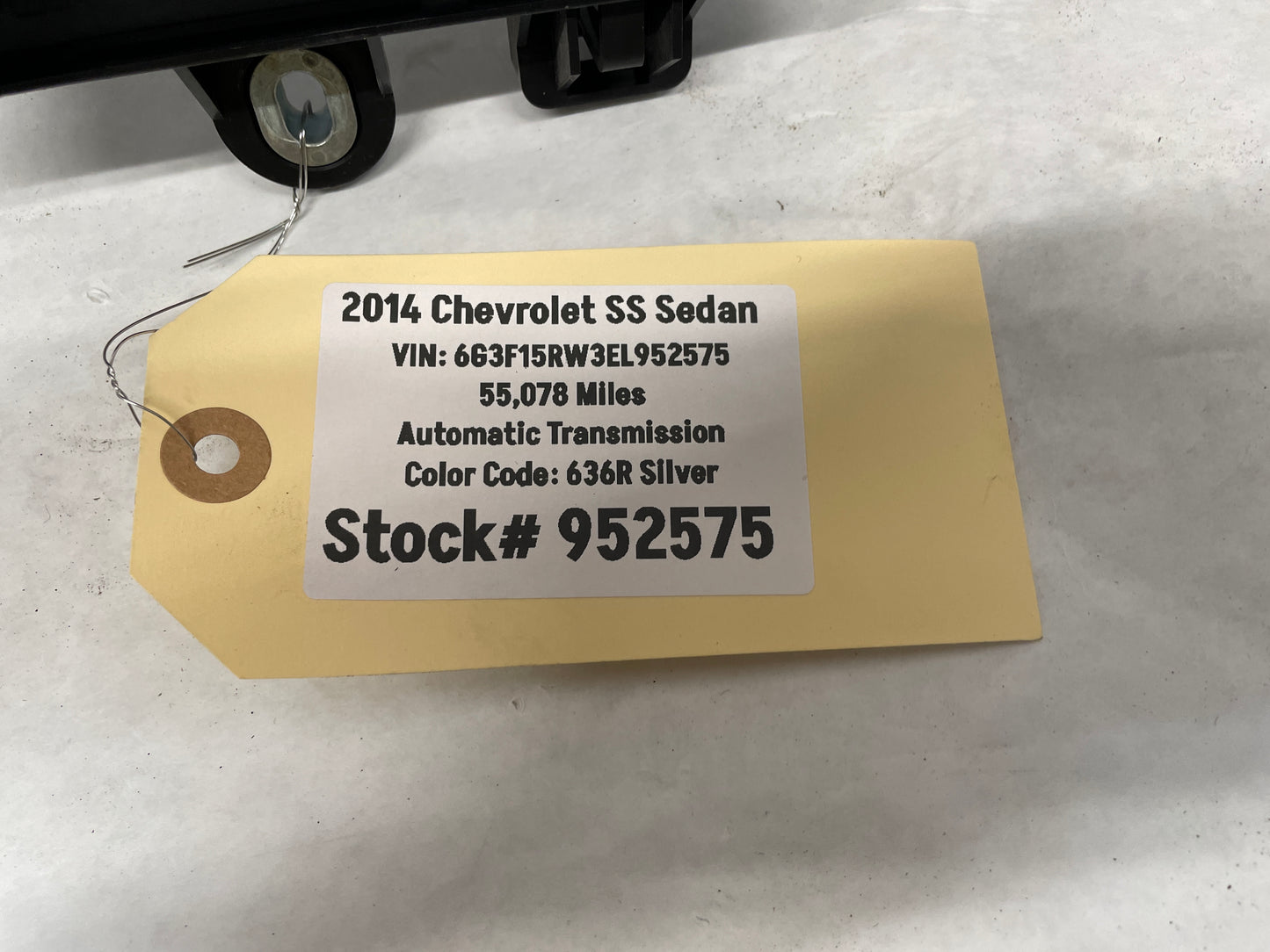 2014 Chevy SS Sedan Rear Fuse Relay Wiring Harness Junction Box Block OEM