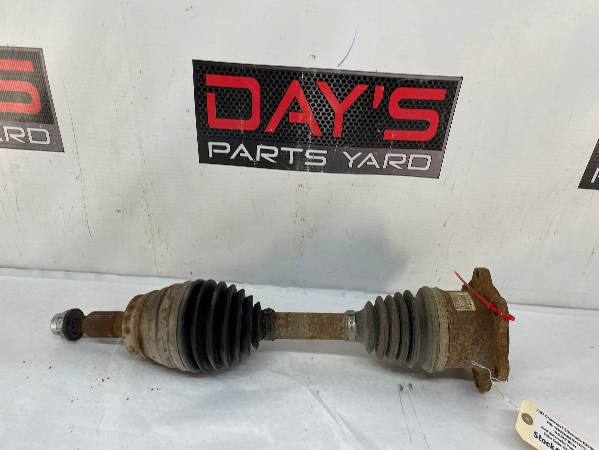 2007 Chevy Silverado K3500 RH Passenger CV Half Shaft Axle OEM - Day's Parts Yard