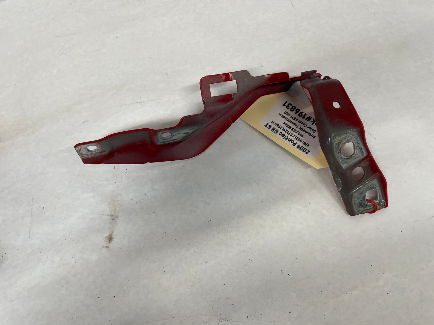 2009 Pontiac G8 GT RH & LH Hood Hinges w/ Mounting Brackets OEM - Day's Parts Yard