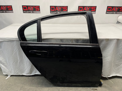 2009 Pontiac G8 RH Passenger Rear Exterior Door Black OEM - Day's Parts Yard