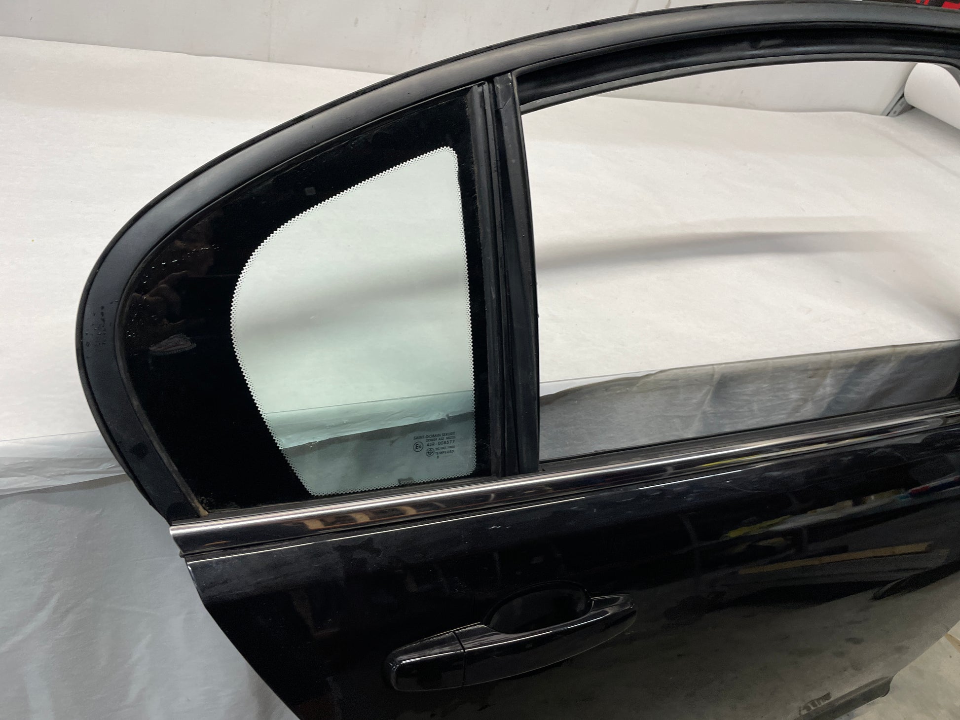 2009 Pontiac G8 RH Passenger Rear Exterior Door Black OEM - Day's Parts Yard