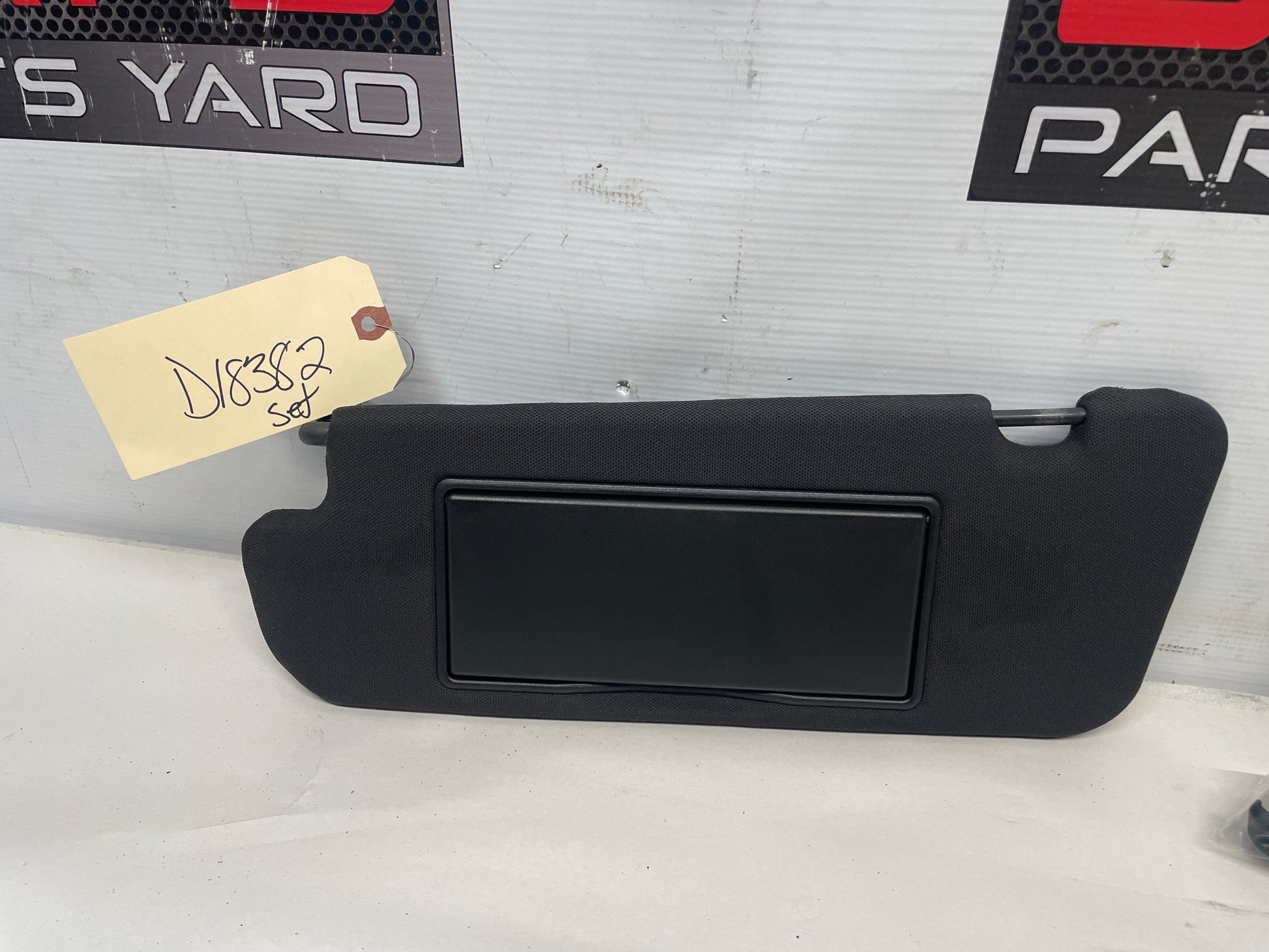 2004 Pontiac GTO RH & LH Sun Visors Sunvisors w/ Clips OEM - Day's Parts Yard