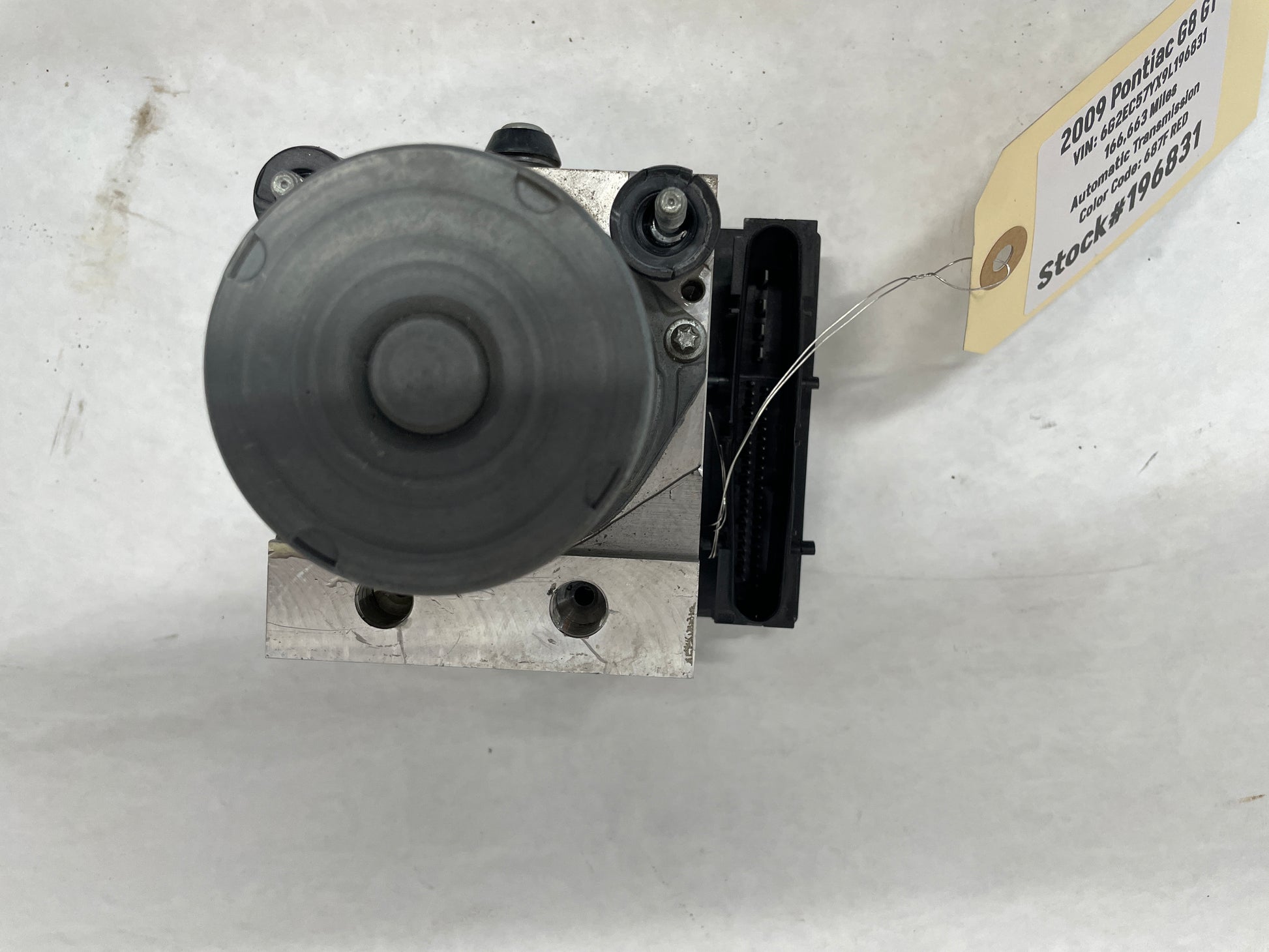 2009 Pontiac G8 GT ABS Anti Lock Brake Pump Unit Assembly OEM - Day's Parts Yard