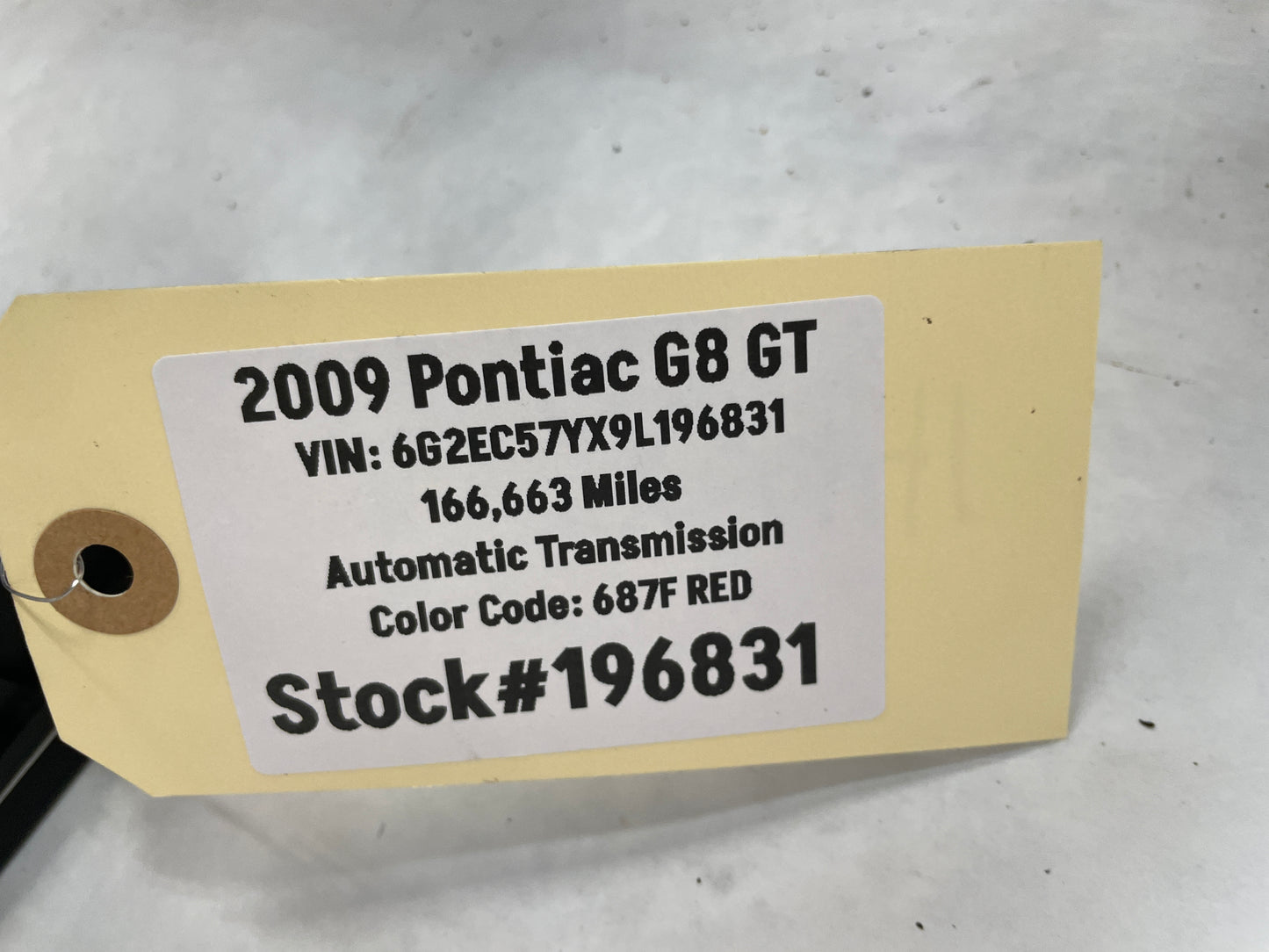 2009 Pontiac G8 GT ABS Anti Lock Brake Pump Unit Assembly OEM - Day's Parts Yard