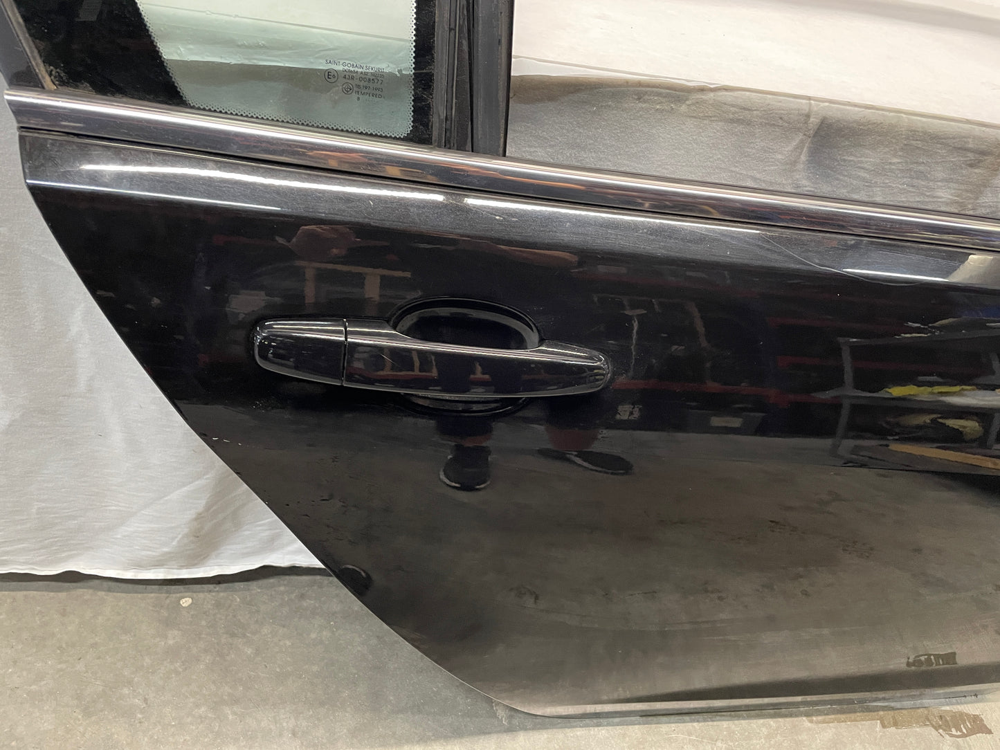 2009 Pontiac G8 RH Passenger Rear Exterior Door Black OEM - Day's Parts Yard