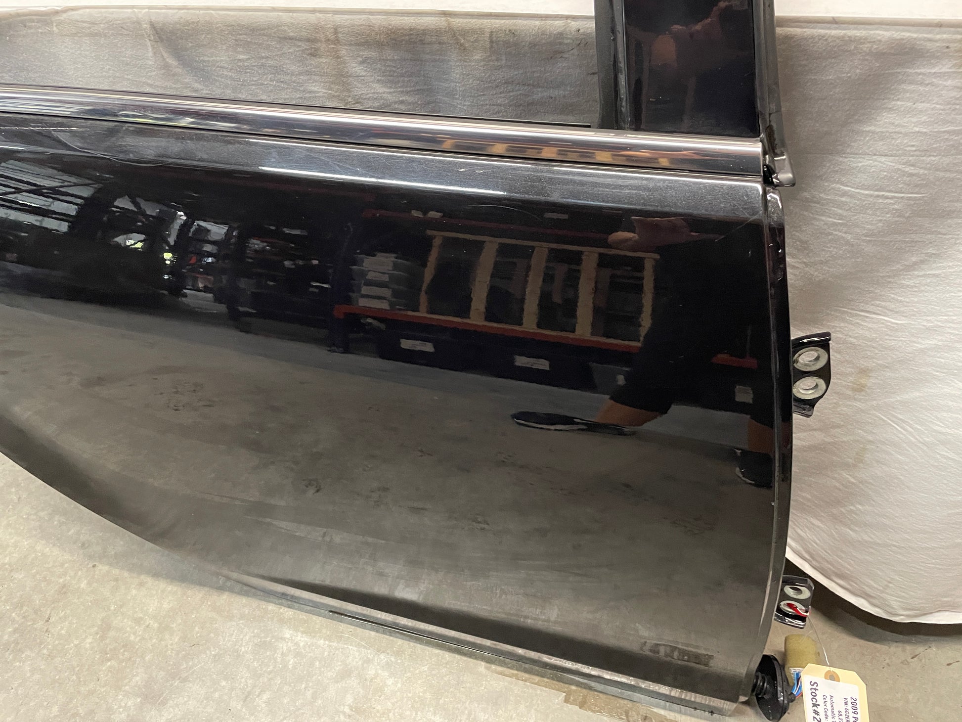 2009 Pontiac G8 RH Passenger Rear Exterior Door Black OEM - Day's Parts Yard