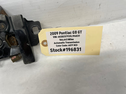 2009 Pontiac G8 GT Hood Latch OEM - Day's Parts Yard