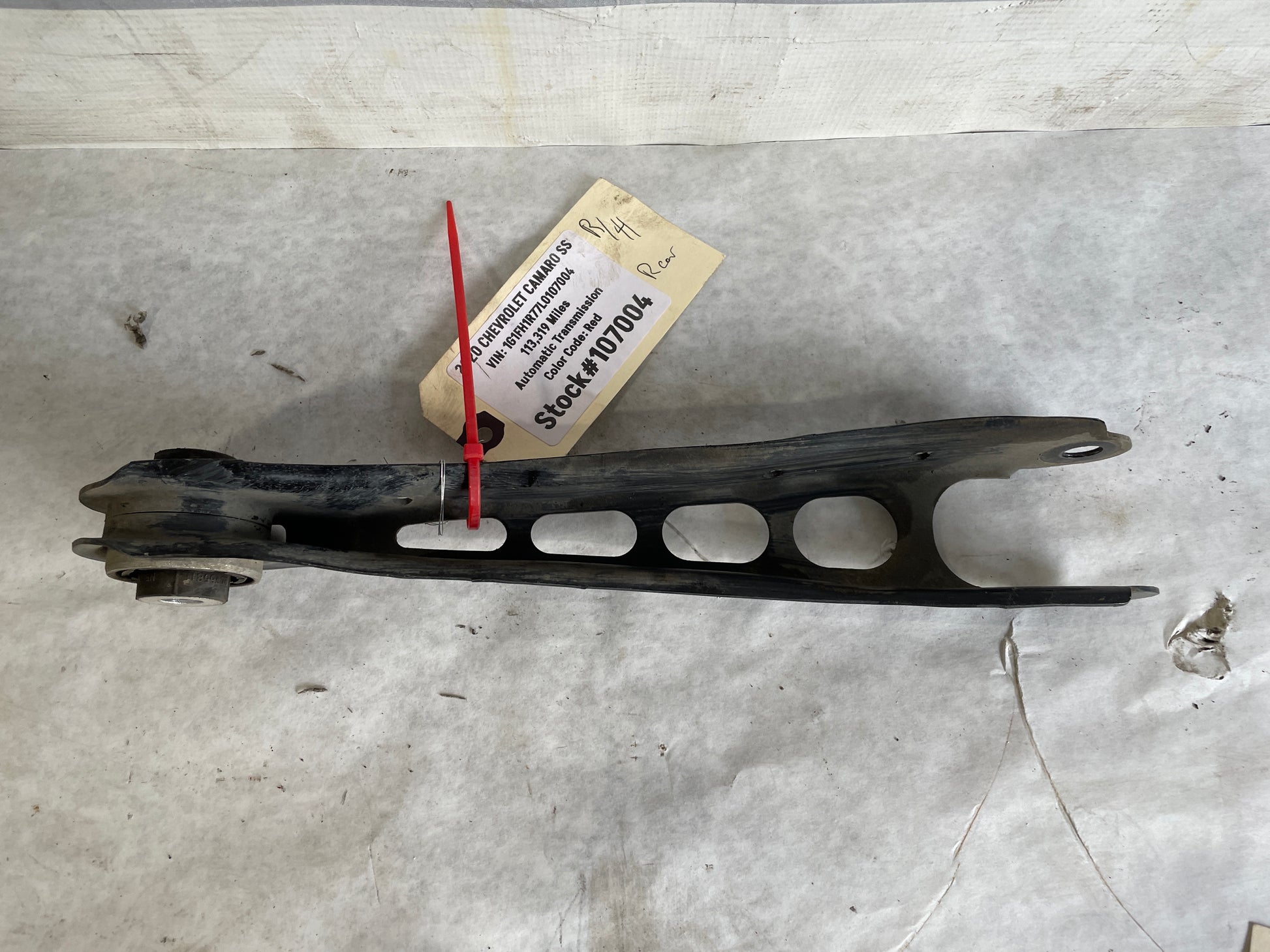 2020 Chevy Camaro SS Rear RH Passenger Upper Control Arm OEM - Day's Parts Yard